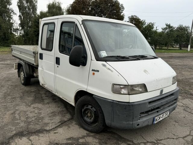 Белый Фиат Дукато груз., объемом двигателя 2.8 л и пробегом 123 тыс. км за 3500 $, фото 1 на Automoto.ua