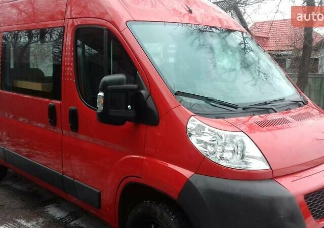 Червоний Фіат Дукато, об'ємом двигуна 2.2 л та пробігом 222 тис. км за 25000 $, фото 1 на Automoto.ua