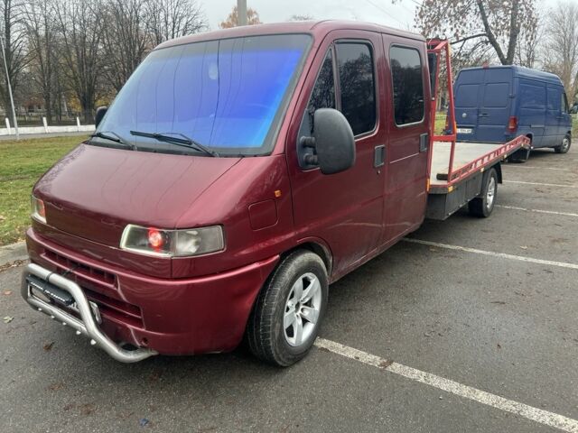 Червоний Фіат Дукато, об'ємом двигуна 2.8 л та пробігом 400 тис. км за 8450 $, фото 1 на Automoto.ua