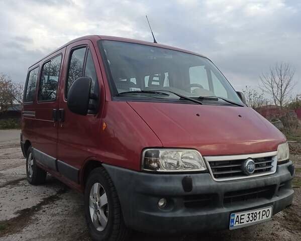 Червоний Фіат Дукато, об'ємом двигуна 2.8 л та пробігом 350 тис. км за 5700 $, фото 1 на Automoto.ua