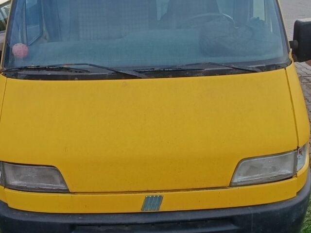 Желтый Фиат Дукато, объемом двигателя 2.5 л и пробегом 245 тыс. км за 1250 $, фото 1 на Automoto.ua