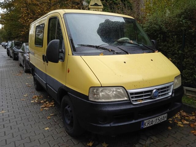 Жовтий Фіат Дукато, об'ємом двигуна 2 л та пробігом 270 тис. км за 1810 $, фото 1 на Automoto.ua