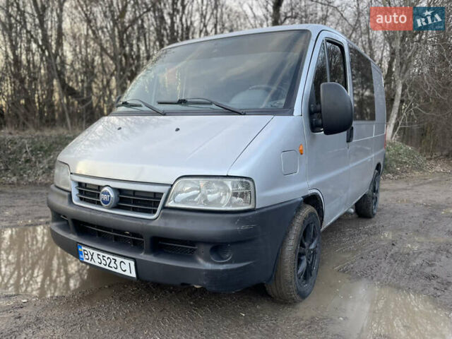 Серый Фиат Дукато, объемом двигателя 2 л и пробегом 330 тыс. км за 4500 $, фото 1 на Automoto.ua