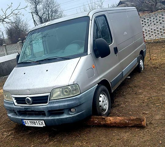 Серый Фиат Дукато, объемом двигателя 2.3 л и пробегом 380 тыс. км за 2200 $, фото 1 на Automoto.ua