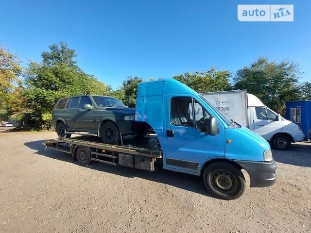 Синий Фиат Дукато, объемом двигателя 2.3 л и пробегом 74 тыс. км за 9000 $, фото 1 на Automoto.ua