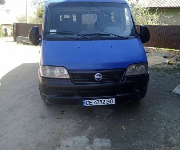 Синий Фиат Дукато, объемом двигателя 2.3 л и пробегом 470 тыс. км за 3800 $, фото 1 на Automoto.ua