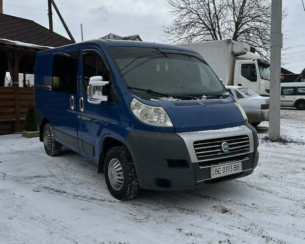 Синий Фиат Дукато, объемом двигателя 2.2 л и пробегом 295 тыс. км за 7000 $, фото 1 на Automoto.ua