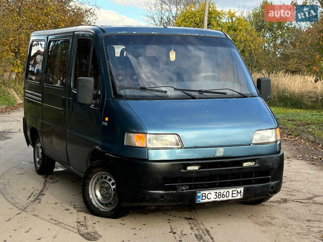 Синий Фиат Дукато, объемом двигателя 2.5 л и пробегом 360 тыс. км за 1650 $, фото 1 на Automoto.ua