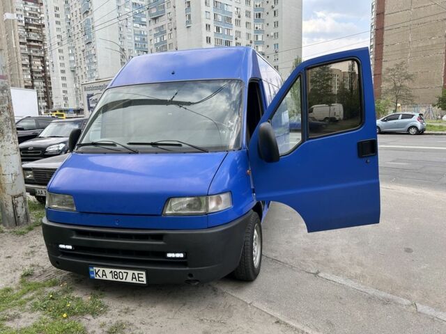 Синий Фиат Дукато, объемом двигателя 2.8 л и пробегом 426 тыс. км за 4700 $, фото 1 на Automoto.ua