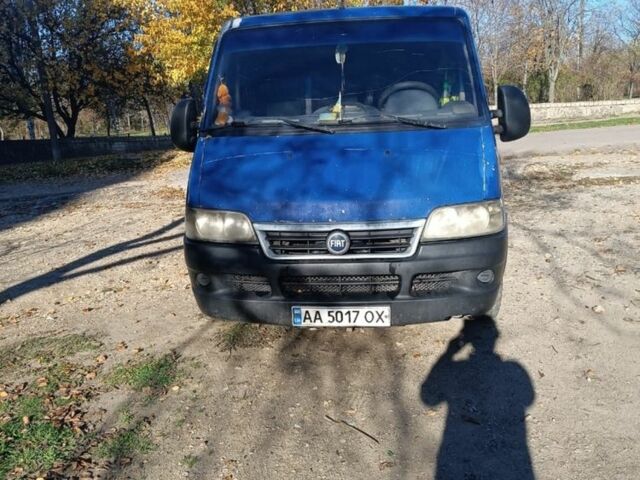 Синій Фіат Дукато, об'ємом двигуна 2 л та пробігом 420 тис. км за 3200 $, фото 1 на Automoto.ua