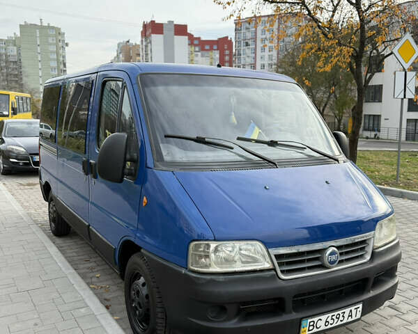Синій Фіат Дукато, об'ємом двигуна 2.3 л та пробігом 258 тис. км за 4999 $, фото 1 на Automoto.ua