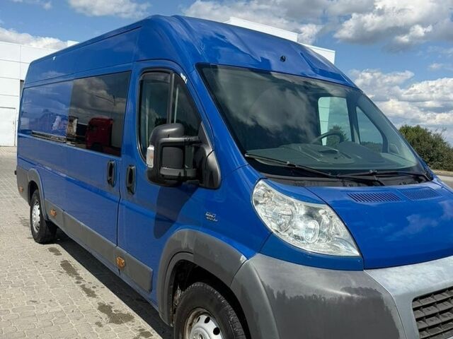 Синий Фиат Дукато, объемом двигателя 3 л и пробегом 470 тыс. км за 9300 $, фото 1 на Automoto.ua
