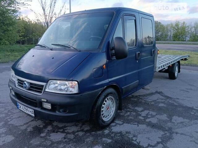 Синий Фиат Дукато, объемом двигателя 2.8 л и пробегом 465 тыс. км за 9000 $, фото 1 на Automoto.ua