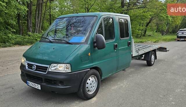 Зеленый Фиат Дукато, объемом двигателя 2.8 л и пробегом 200 тыс. км за 10500 $, фото 1 на Automoto.ua