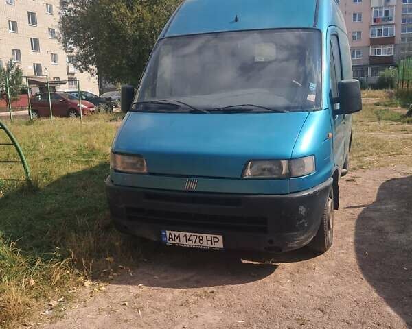 Зеленый Фиат Дукато, объемом двигателя 2.5 л и пробегом 100 тыс. км за 2399 $, фото 1 на Automoto.ua