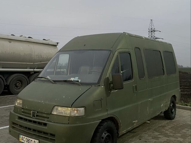 Зелений Фіат Дукато, об'ємом двигуна 2.8 л та пробігом 250 тис. км за 1399 $, фото 1 на Automoto.ua