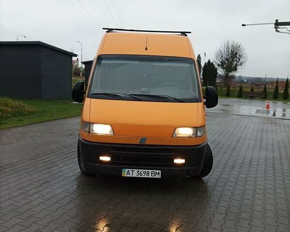 Оранжевый Фиат Дукато, объемом двигателя 2.8 л и пробегом 530 тыс. км за 4000 $, фото 1 на Automoto.ua