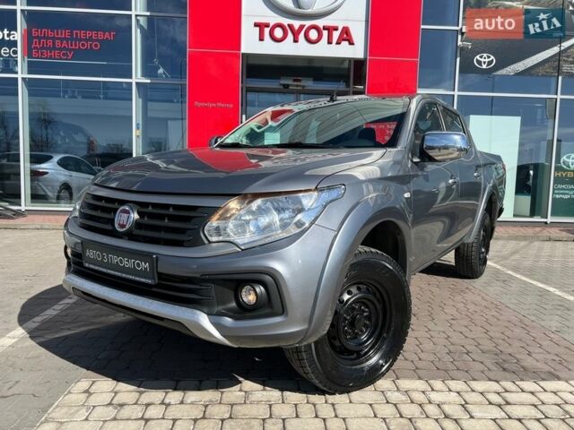 Серый Фиат Fullback, объемом двигателя 2.44 л и пробегом 226 тыс. км за 20310 $, фото 1 на Automoto.ua