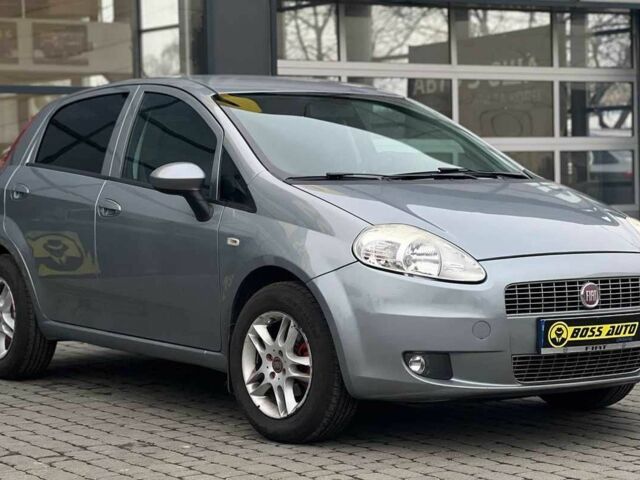 Серый Фиат Гранде Пунто, объемом двигателя 1.4 л и пробегом 194 тыс. км за 5500 $, фото 1 на Automoto.ua