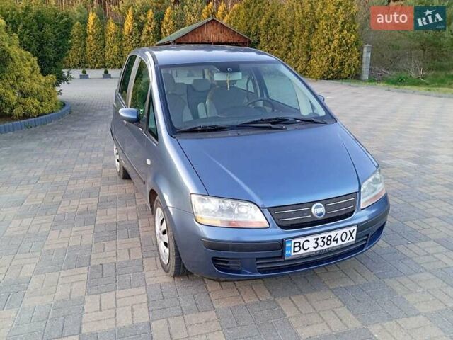 Синий Фиат Идея, объемом двигателя 1.91 л и пробегом 215 тыс. км за 3450 $, фото 1 на Automoto.ua