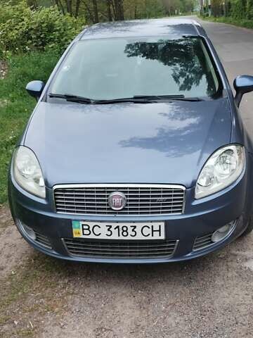 Синий Фиат Линеа, объемом двигателя 1.4 л и пробегом 123 тыс. км за 4800 $, фото 1 на Automoto.ua