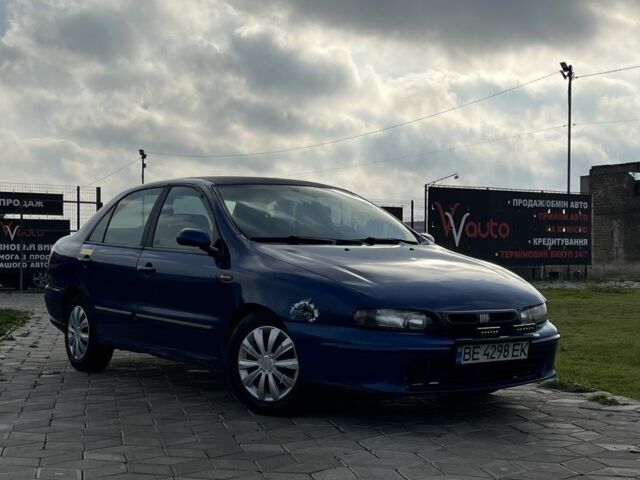 Синий Фиат Мареа, объемом двигателя 1.6 л и пробегом 154 тыс. км за 1599 $, фото 1 на Automoto.ua