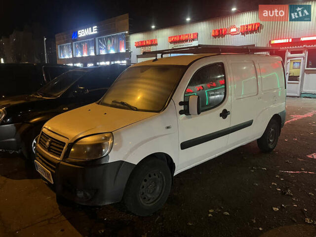 Белый Фиат Добло, объемом двигателя 1.91 л и пробегом 200 тыс. км за 3300 $, фото 1 на Automoto.ua