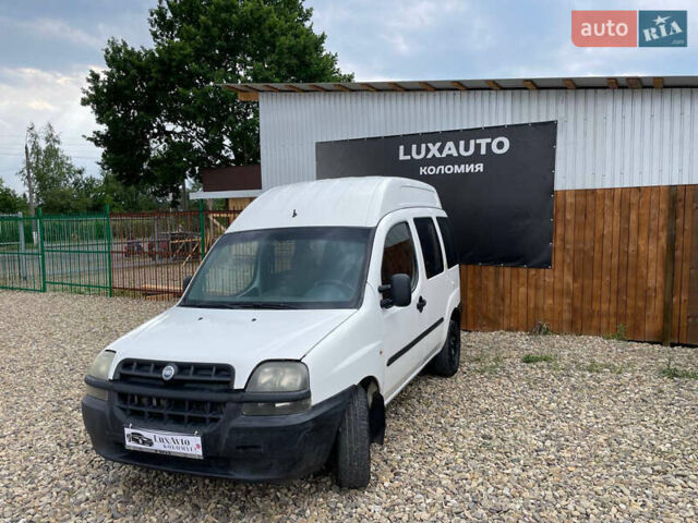 Белый Фиат Добло, объемом двигателя 1.91 л и пробегом 300 тыс. км за 3350 $, фото 1 на Automoto.ua