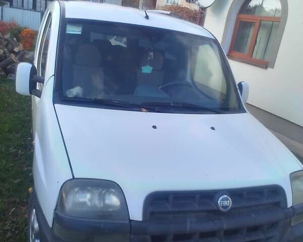 Белый Фиат Добло, объемом двигателя 1.6 л и пробегом 280 тыс. км за 3800 $, фото 1 на Automoto.ua