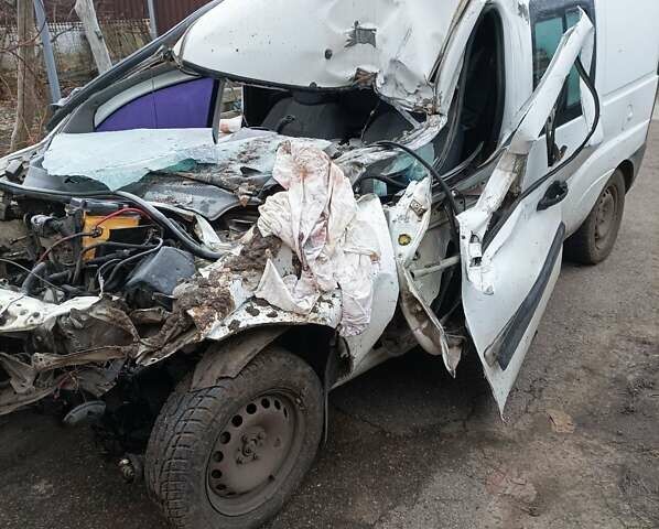 Белый Фиат Добло, объемом двигателя 1.3 л и пробегом 320 тыс. км за 1000 $, фото 1 на Automoto.ua