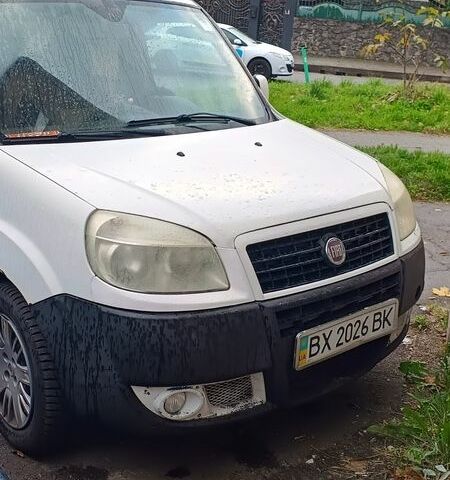 Білий Фіат Добло, об'ємом двигуна 1.2 л та пробігом 206 тис. км за 4300 $, фото 1 на Automoto.ua