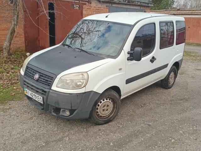 Білий Фіат Добло, об'ємом двигуна 1.4 л та пробігом 177 тис. км за 4639 $, фото 1 на Automoto.ua