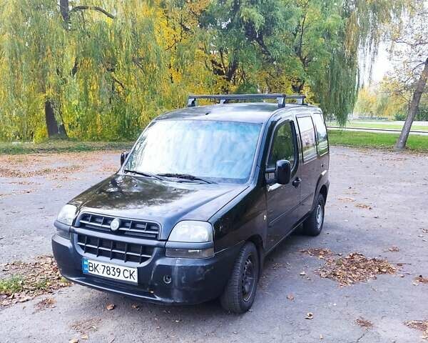 Чорний Фіат Добло, об'ємом двигуна 1.91 л та пробігом 235 тис. км за 3400 $, фото 1 на Automoto.ua