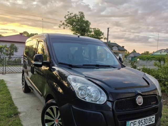 Черный Фиат Добло, объемом двигателя 1.6 л и пробегом 330 тыс. км за 6900 $, фото 1 на Automoto.ua