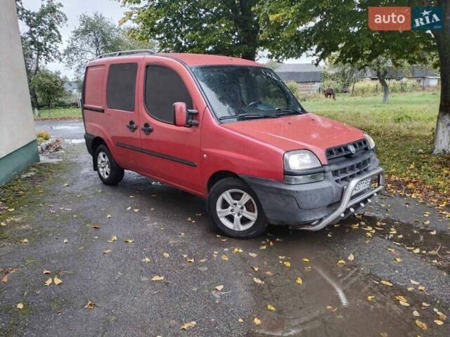 Червоний Фіат Добло, об'ємом двигуна 1.91 л та пробігом 314 тис. км за 3000 $, фото 1 на Automoto.ua