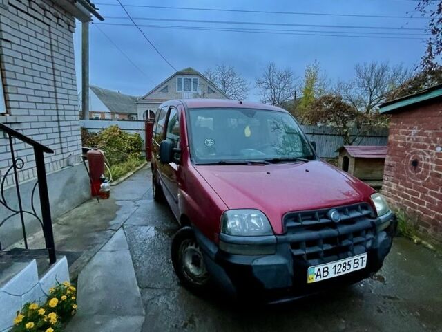 Красный Фиат Добло, объемом двигателя 1.3 л и пробегом 2 тыс. км за 4600 $, фото 1 на Automoto.ua
