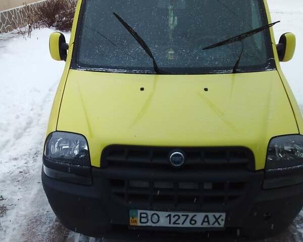 Жовтий Фіат Добло, об'ємом двигуна 1.9 л та пробігом 240 тис. км за 3800 $, фото 1 на Automoto.ua