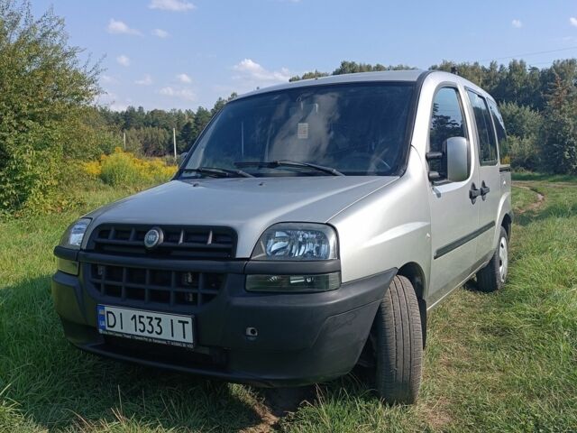 Серый Фиат Добло, объемом двигателя 1.6 л и пробегом 345 тыс. км за 5500 $, фото 1 на Automoto.ua