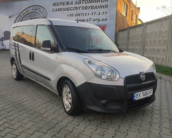 Серый Фиат Добло, объемом двигателя 1.6 л и пробегом 230 тыс. км за 8200 $, фото 1 на Automoto.ua