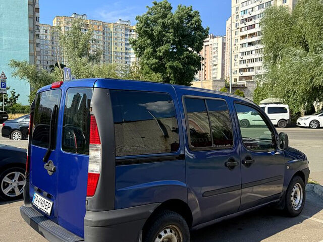 Синій Фіат Добло, об'ємом двигуна 1.6 л та пробігом 250 тис. км за 1999 $, фото 1 на Automoto.ua