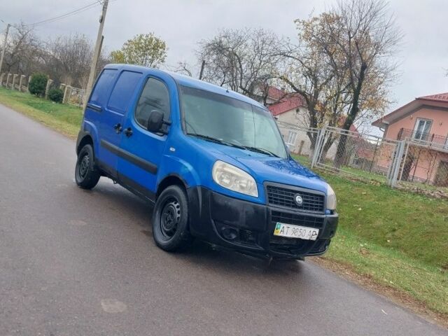 Синий Фиат Добло, объемом двигателя 1.3 л и пробегом 200 тыс. км за 1650 $, фото 1 на Automoto.ua