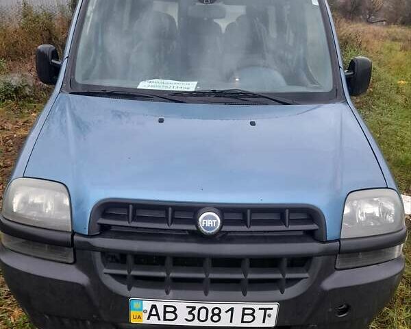 Синий Фиат Добло, объемом двигателя 1.2 л и пробегом 248 тыс. км за 3500 $, фото 1 на Automoto.ua