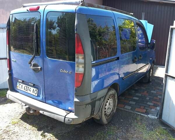 Синій Фіат Добло, об'ємом двигуна 1.9 л та пробігом 350 тис. км за 2884 $, фото 1 на Automoto.ua