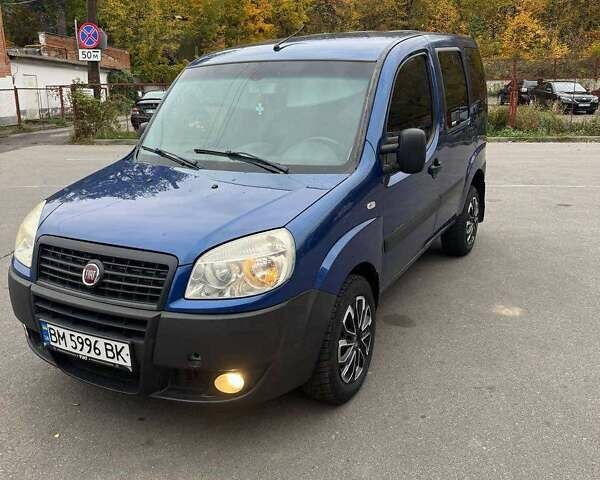 Синий Фиат Добло, объемом двигателя 1.3 л и пробегом 260 тыс. км за 5700 $, фото 1 на Automoto.ua