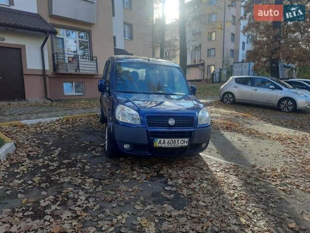 Синій Фіат Добло, об'ємом двигуна 1.9 л та пробігом 237 тис. км за 5600 $, фото 1 на Automoto.ua