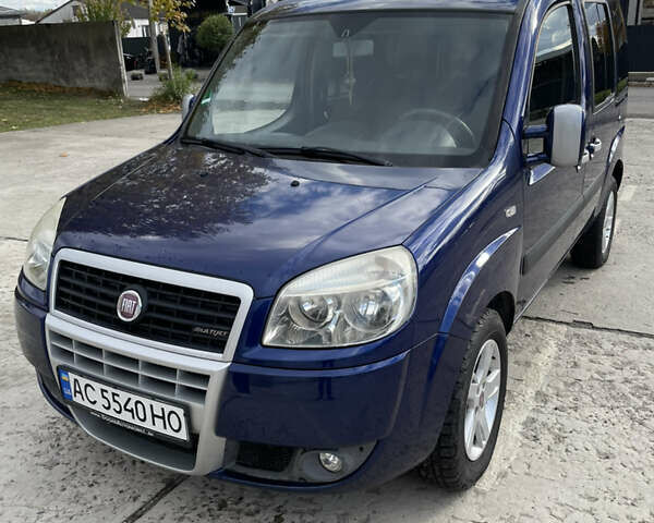 Синій Фіат Добло, об'ємом двигуна 1.25 л та пробігом 159 тис. км за 5900 $, фото 1 на Automoto.ua