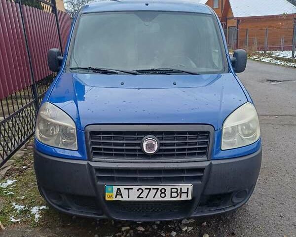 Синий Фиат Добло, объемом двигателя 1.25 л и пробегом 400 тыс. км за 4500 $, фото 1 на Automoto.ua
