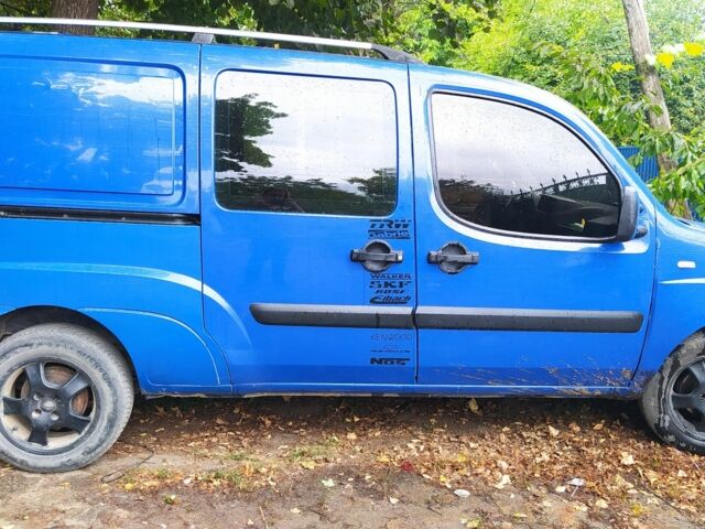 Синій Фіат Добло, об'ємом двигуна 1.2 л та пробігом 350 тис. км за 3500 $, фото 1 на Automoto.ua