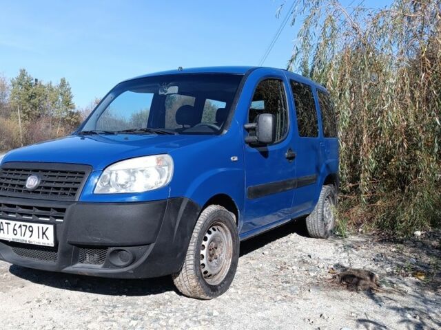 Синій Фіат Добло, об'ємом двигуна 1.2 л та пробігом 283 тис. км за 4200 $, фото 1 на Automoto.ua