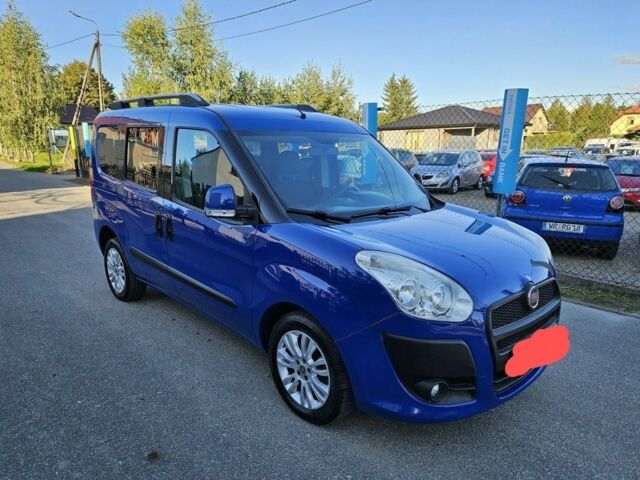 Синий Фиат Добло, объемом двигателя 1.4 л и пробегом 145 тыс. км за 7100 $, фото 1 на Automoto.ua